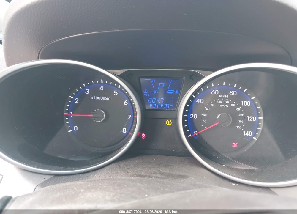 2013 HYUNDAI TUCSON LIMITED VIN: KM8JU3ACXDU772146