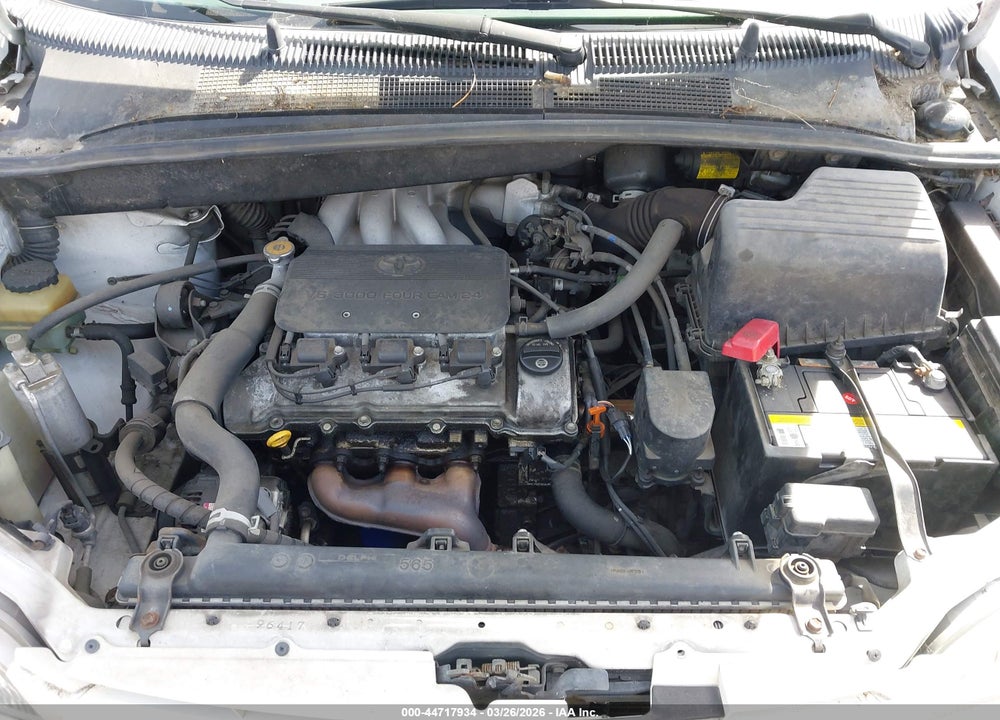 1999 TOYOTA SIENNA LE VIN: 4T3ZF13C5XU096344
