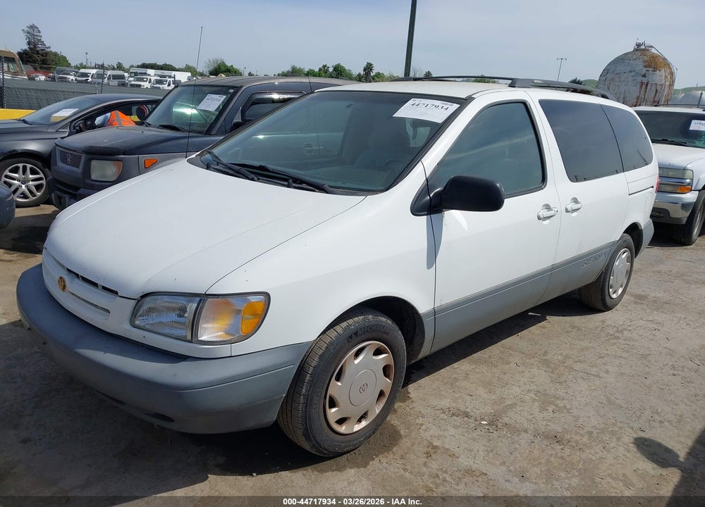 1999 TOYOTA SIENNA LE VIN: 4T3ZF13C5XU096344