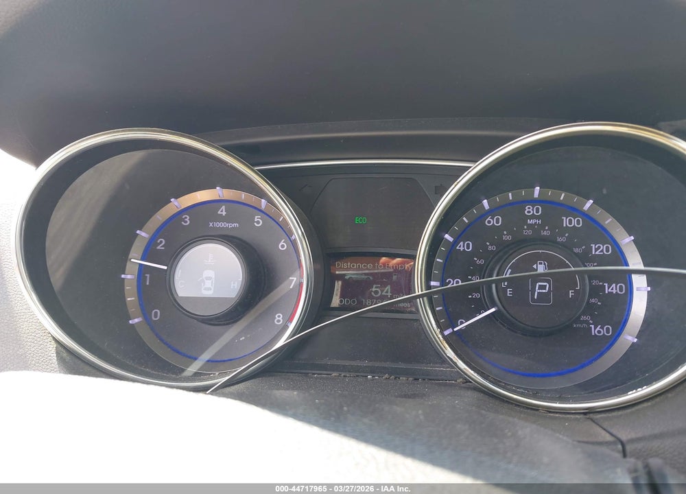 2011 HYUNDAI SONATA GLS VIN: 5NPEB4AC4BH145239