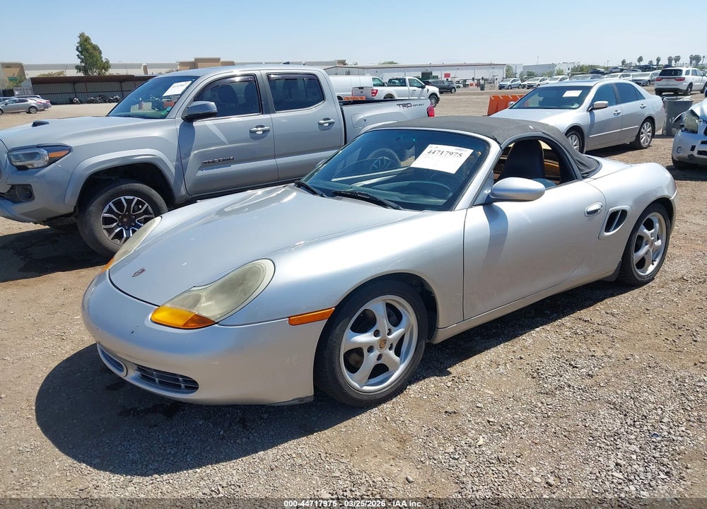 1998 PORSCHE BOXSTER VIN: WP0CA2980WS621119