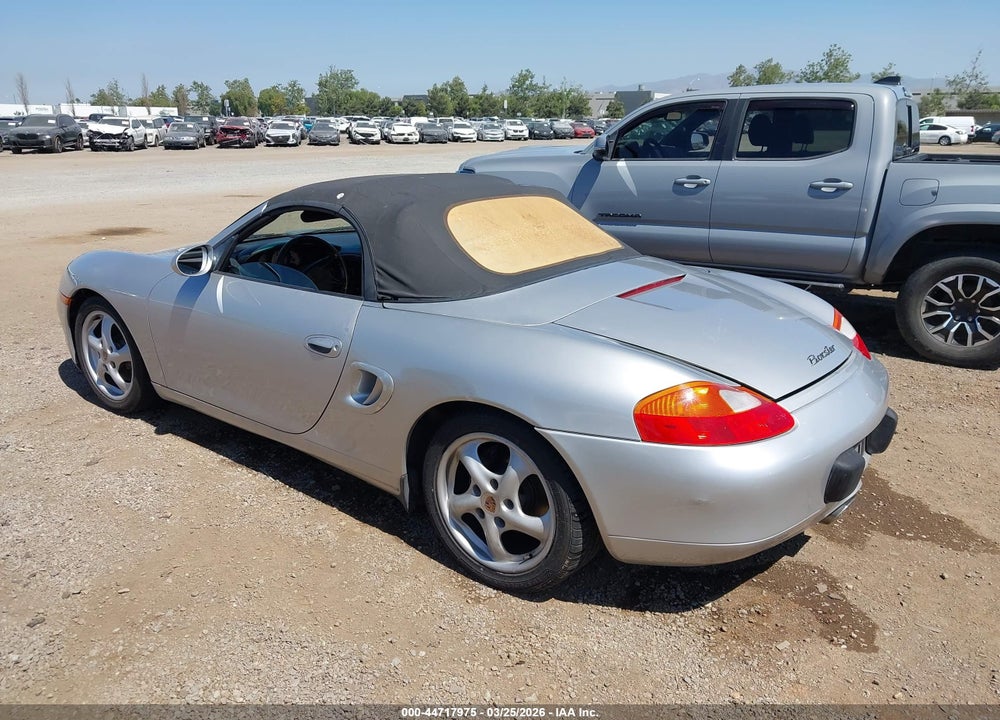 1998 PORSCHE BOXSTER VIN: WP0CA2980WS621119