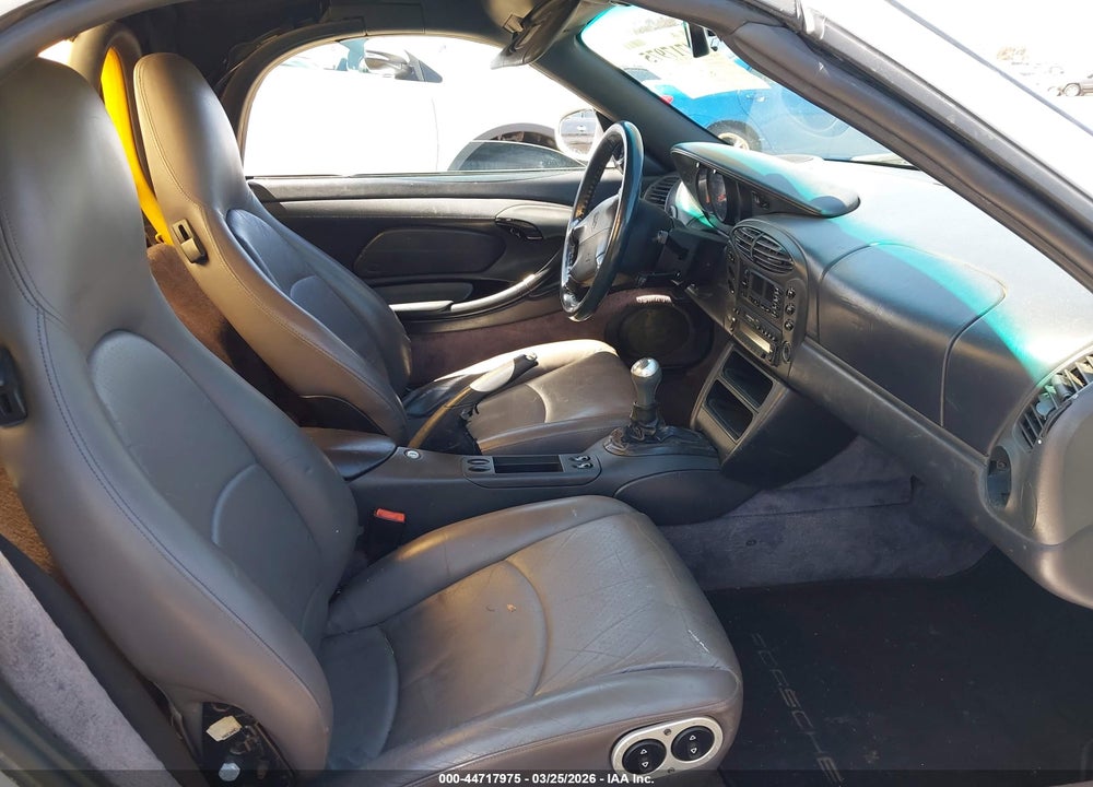 1998 PORSCHE BOXSTER VIN: WP0CA2980WS621119
