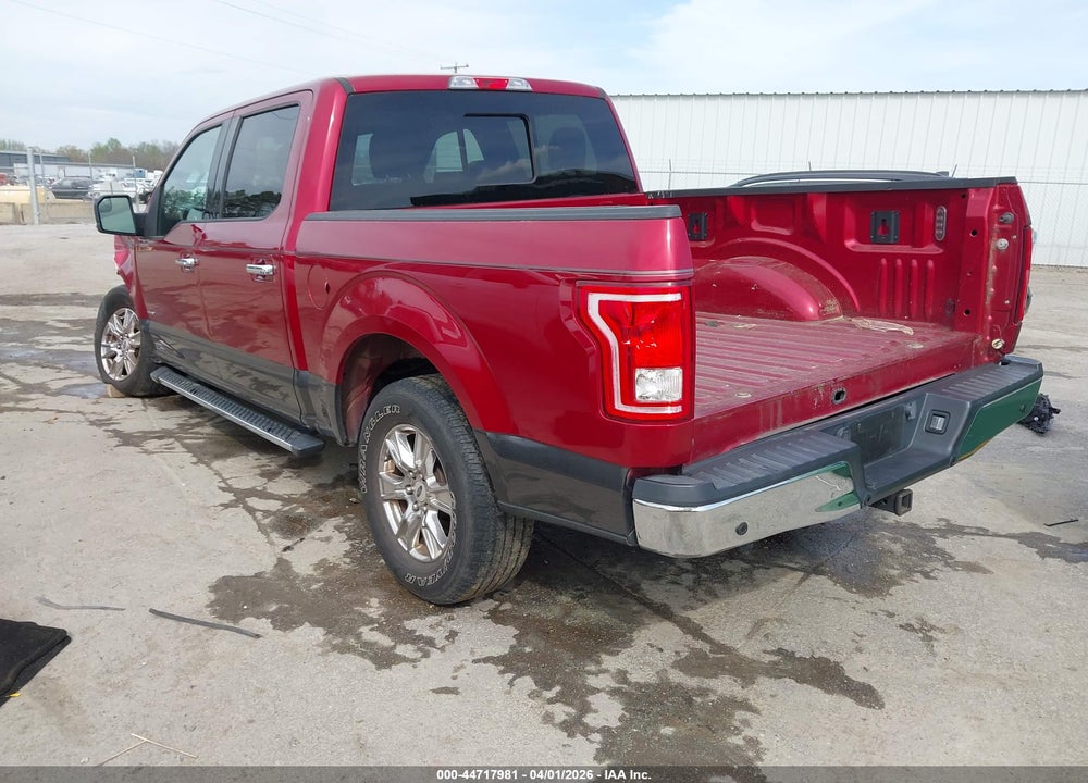 2015 FORD F-150 XLT VIN: 1FTEW1EG2FFD04212