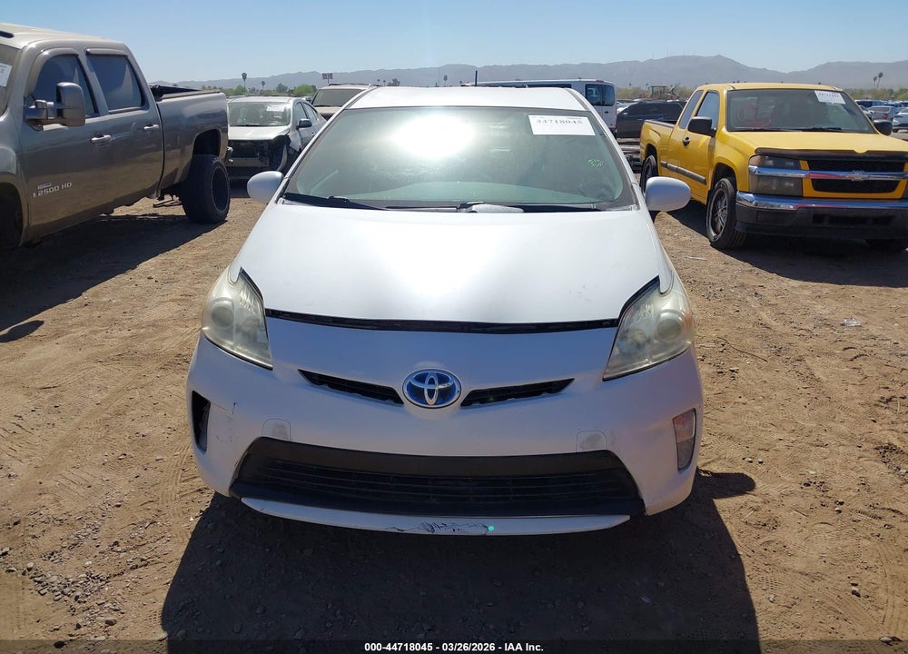 2013 TOYOTA PRIUS TWO VIN: JTDKN3DU0D5552440