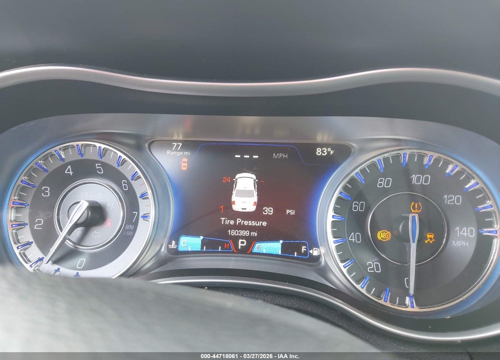2015 CHRYSLER 300 LIMITED VIN: 2C3CCAAG8FH791876