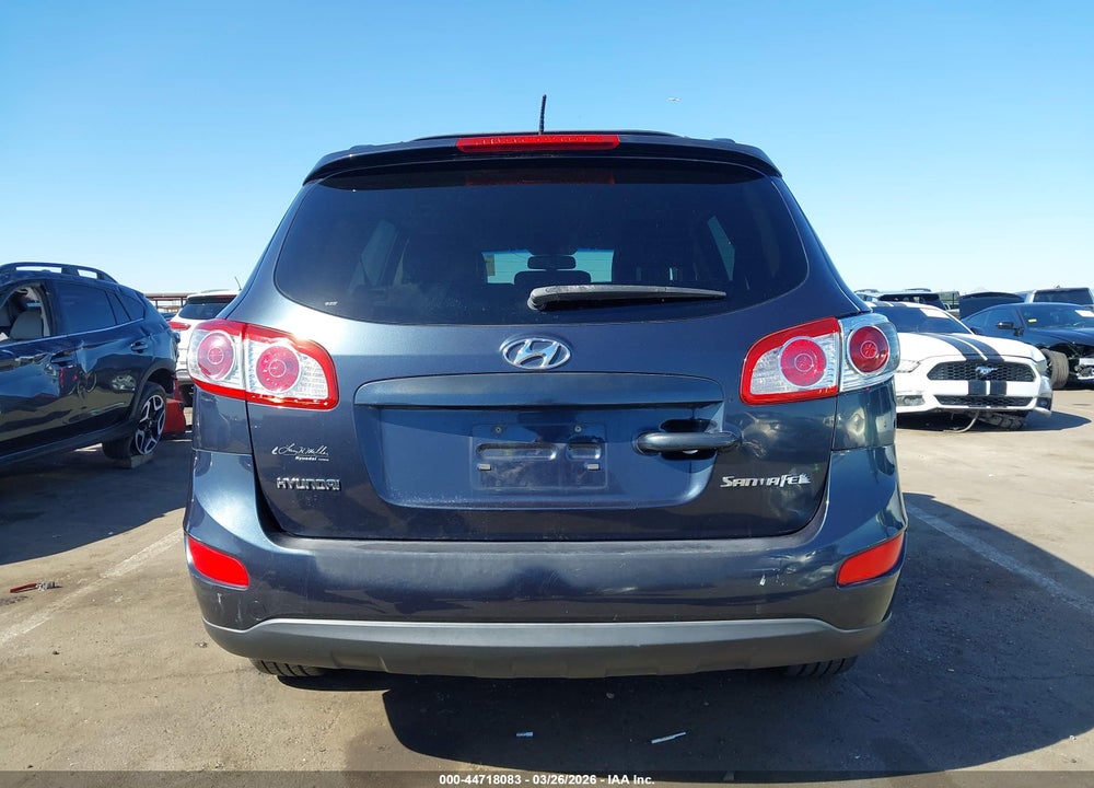 2011 HYUNDAI SANTA FE SE VIN: 5XYZH4AGXBG065602
