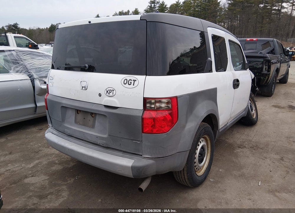 2004 HONDA ELEMENT LX VIN: 5J6YH28394L032918