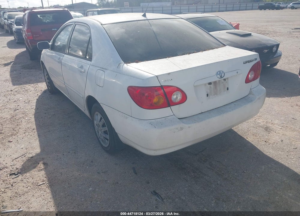2003 TOYOTA COROLLA LE VIN: JTDBR32E530017521