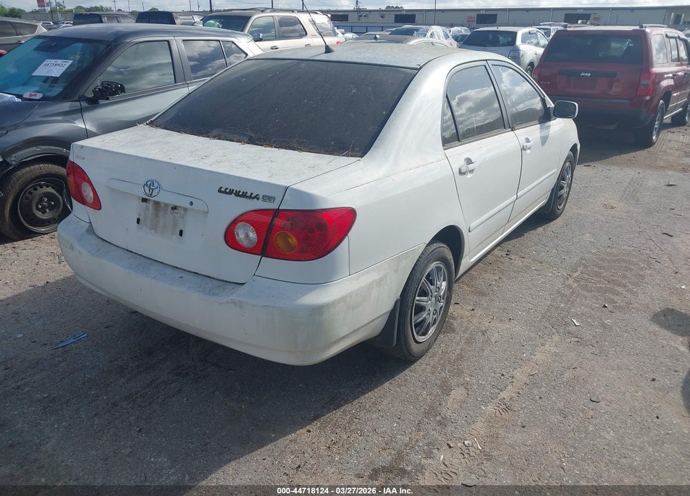 2003 TOYOTA COROLLA LE VIN: JTDBR32E530017521