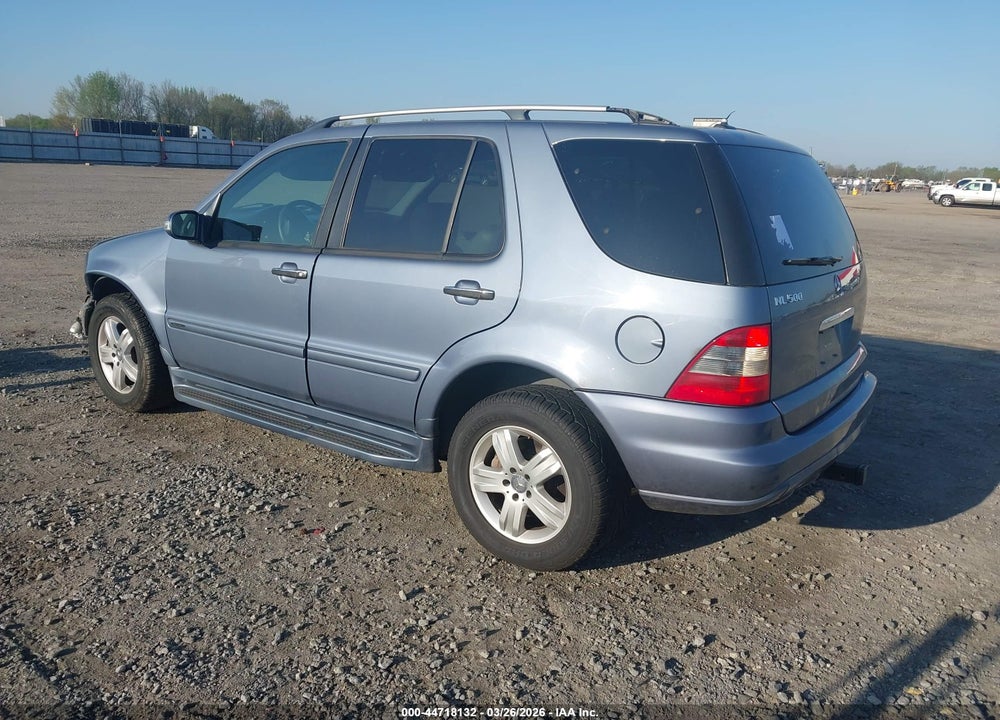 2005 MERCEDES-BENZ ML 500 4MATIC VIN: 4JGAB75E25A550678