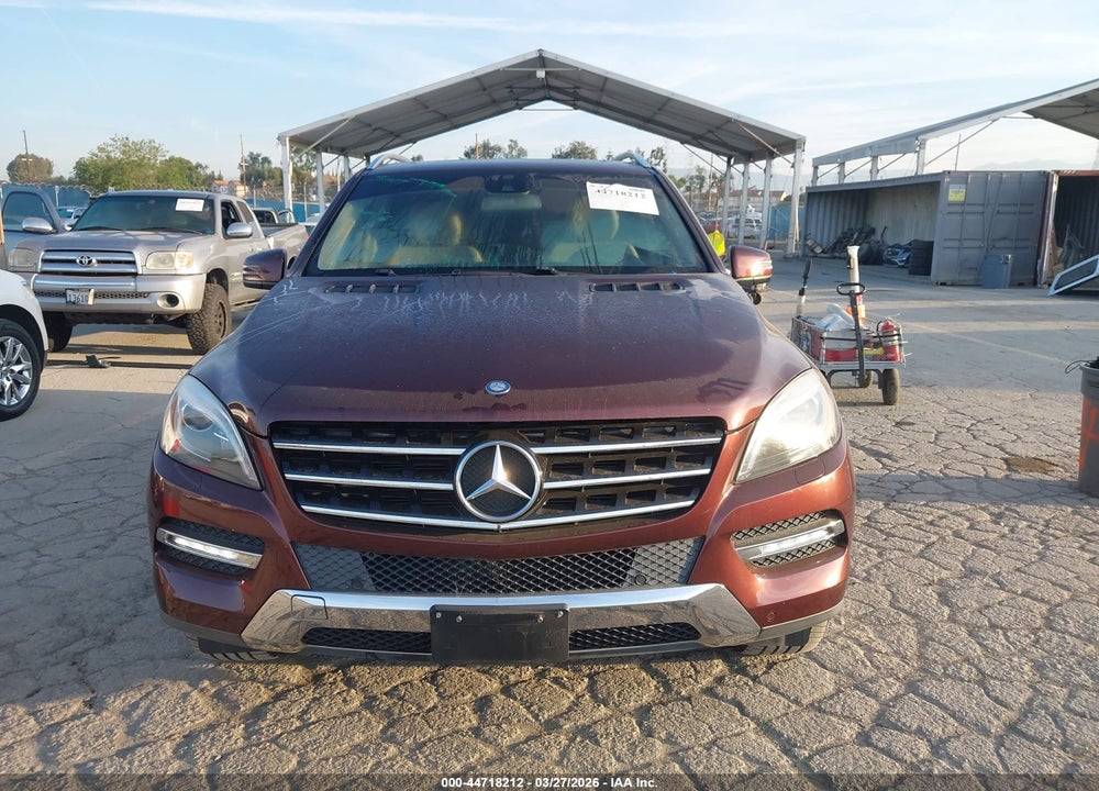 2013 MERCEDES-BENZ ML 350 4MATIC VIN: 4JGDA5HBXDA174459