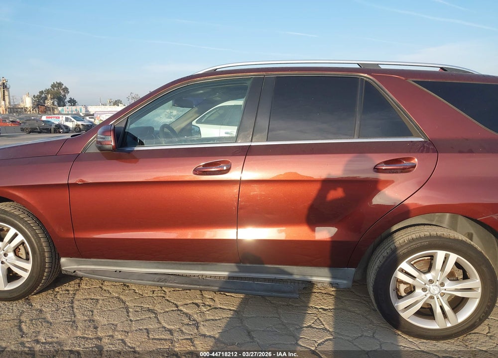 2013 MERCEDES-BENZ ML 350 4MATIC VIN: 4JGDA5HBXDA174459
