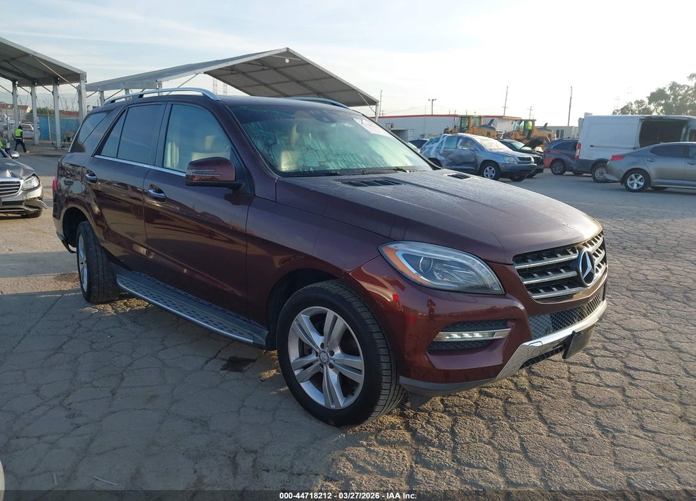 2013 MERCEDES-BENZ ML 350 4MATIC VIN: 4JGDA5HBXDA174459
