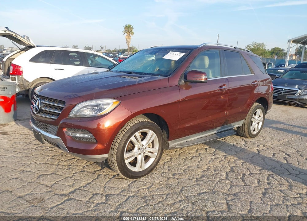2013 MERCEDES-BENZ ML 350 4MATIC VIN: 4JGDA5HBXDA174459
