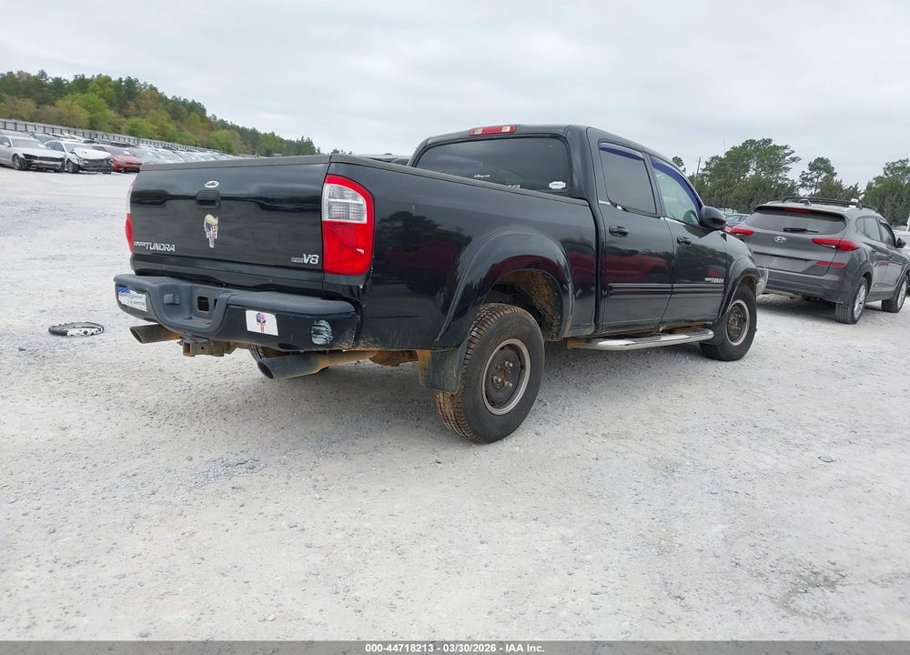2006 TOYOTA TUNDRA LIMITED V8 VIN: 5TBET38156S523038