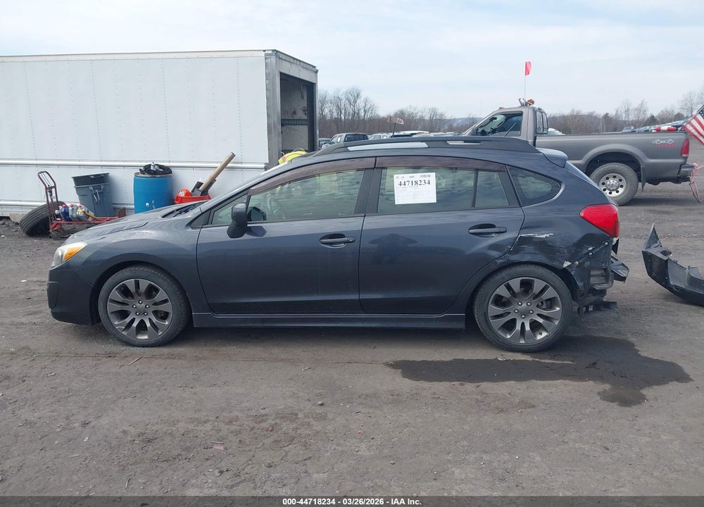 2013 SUBARU IMPREZA 2.0I SPORT PREMIUM VIN: JF1GPAL66DH205691