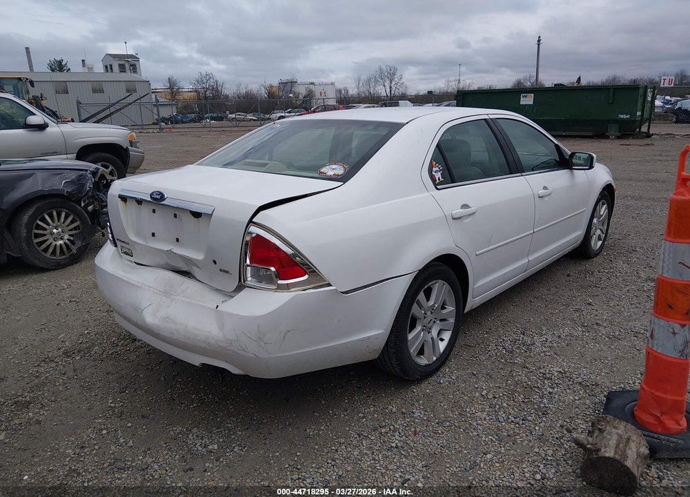 2006 FORD FUSION SEL VIN: 3FAFP08Z46R159272
