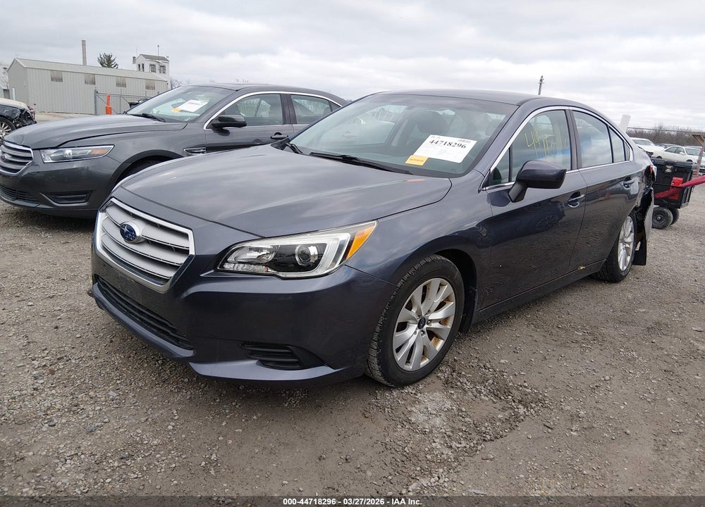 2016 SUBARU LEGACY 2.5I PREMIUM VIN: 4S3BNBC69G3019791