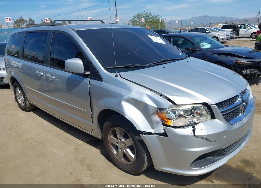 2012 DODGE GRAND CARAVAN SXT VIN: 2C4RDGCG2CR365593