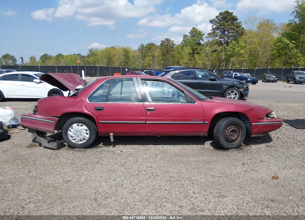 1993 CHEVROLET LUMINA VIN: 2G1WL54T4P9216171