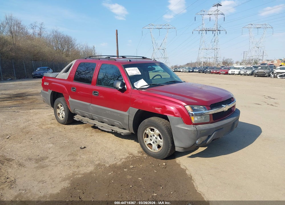 2005 CHEVROLET AVALANCHE 1500 Z71 VIN: 3GNEK12Z85G215380