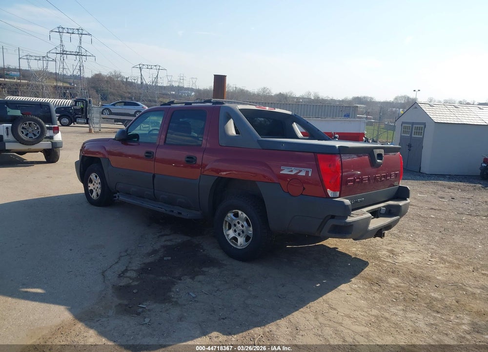 2005 CHEVROLET AVALANCHE 1500 Z71 VIN: 3GNEK12Z85G215380