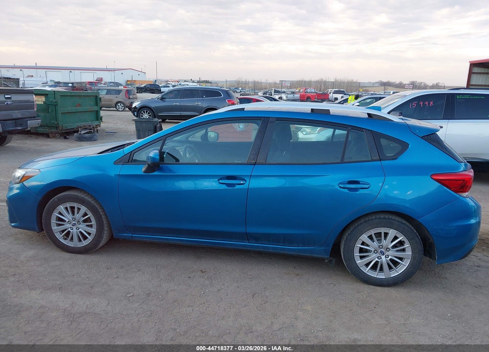 2017 SUBARU IMPREZA PREMIUM VIN: 4S3GTAB65H3707750