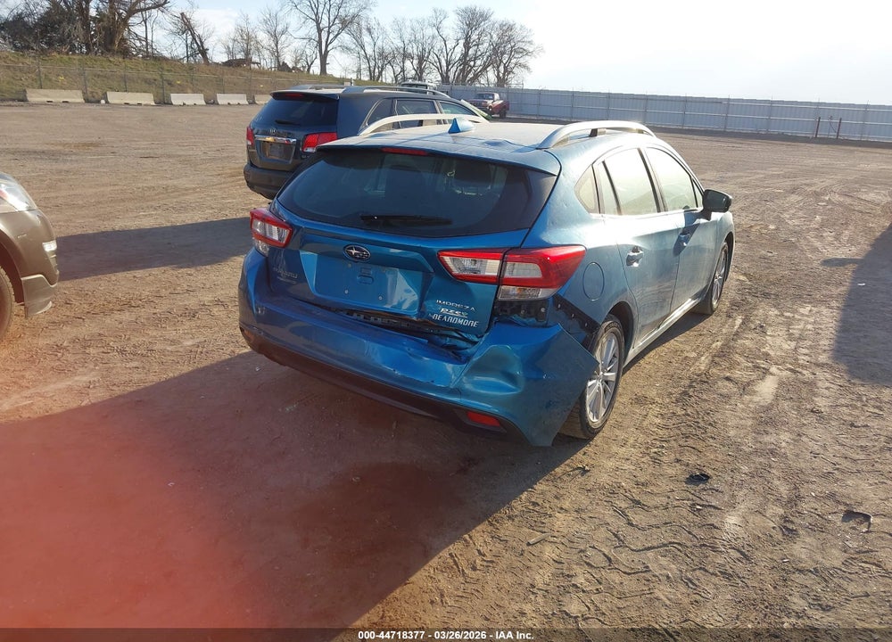 2017 SUBARU IMPREZA PREMIUM VIN: 4S3GTAB65H3707750