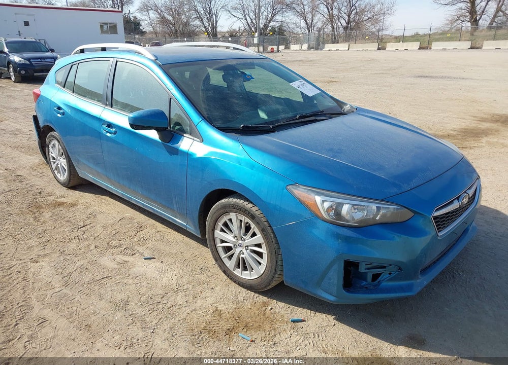 2017 SUBARU IMPREZA PREMIUM VIN: 4S3GTAB65H3707750