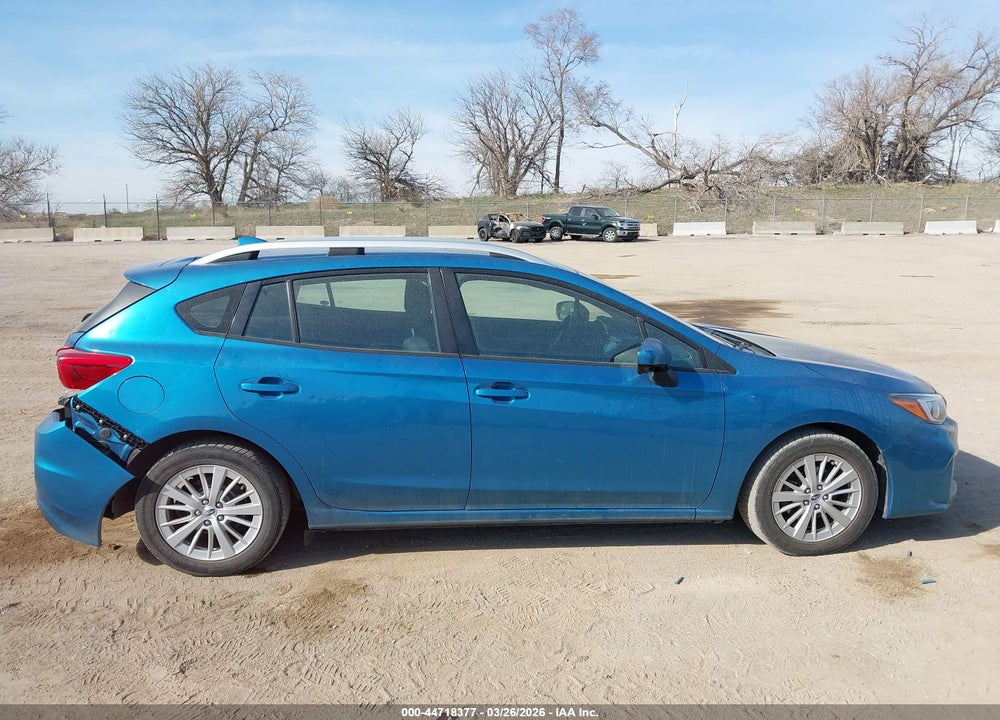 2017 SUBARU IMPREZA PREMIUM VIN: 4S3GTAB65H3707750