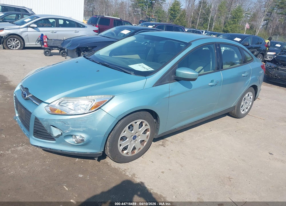 2012 FORD FOCUS SE VIN: 1FAHP3F2XCL425677