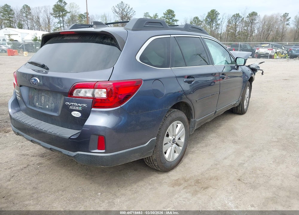 2017 SUBARU OUTBACK 2.5I PREMIUM VIN: 4S4BSADC0H3206468