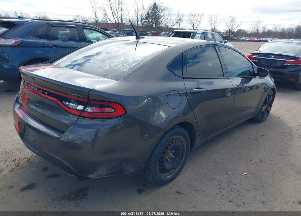 2015 DODGE DART SXT VIN: 1C3CDFBBXFD141375