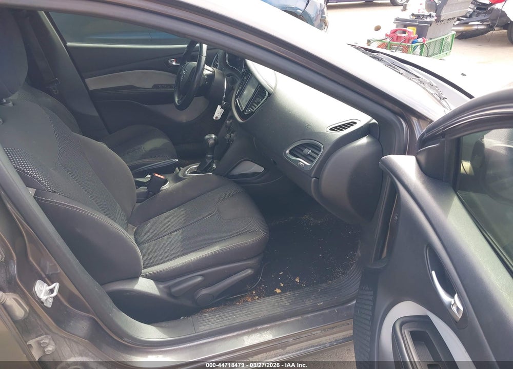 2015 DODGE DART SXT VIN: 1C3CDFBBXFD141375