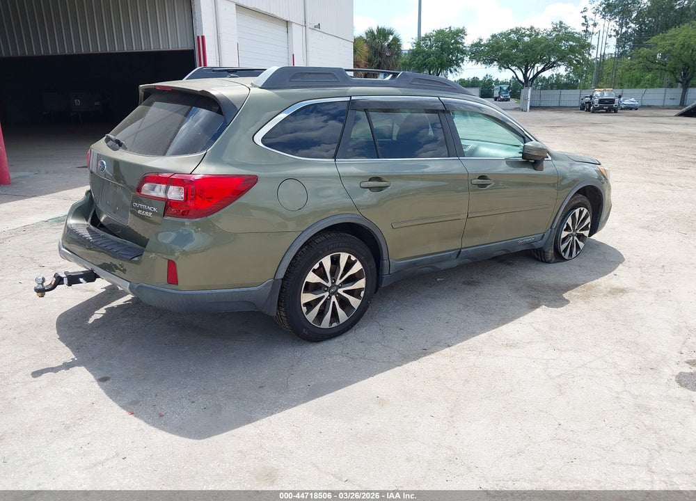2015 SUBARU OUTBACK 2.5I LIMITED VIN: 4S4BSANC9F3355425