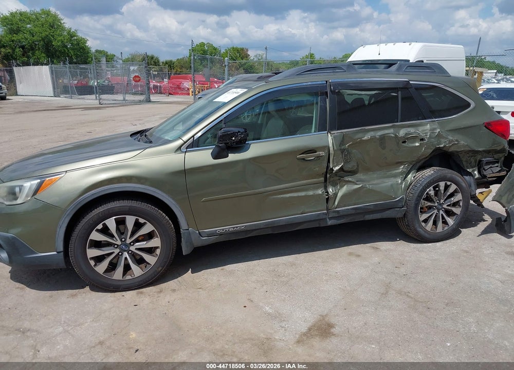 2015 SUBARU OUTBACK 2.5I LIMITED VIN: 4S4BSANC9F3355425