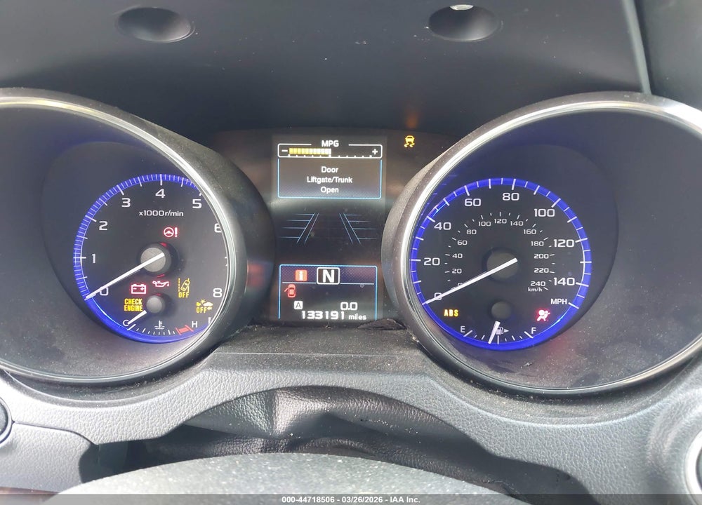 2015 SUBARU OUTBACK 2.5I LIMITED VIN: 4S4BSANC9F3355425