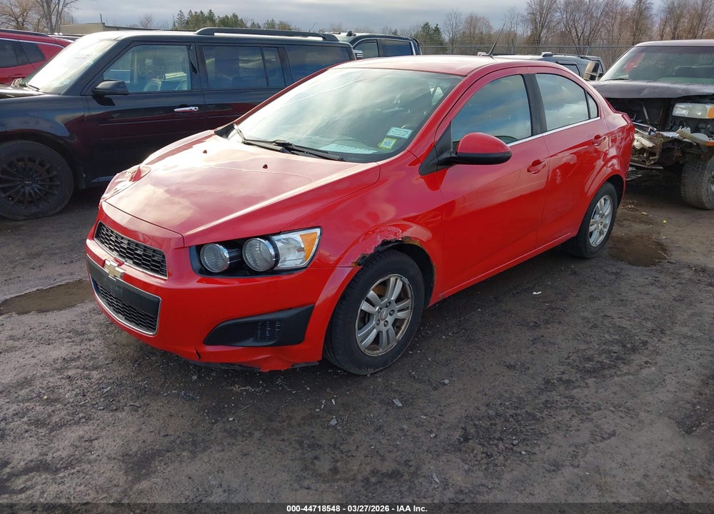 2013 CHEVROLET SONIC LT AUTO VIN: 1G1JC5SH2D4127058