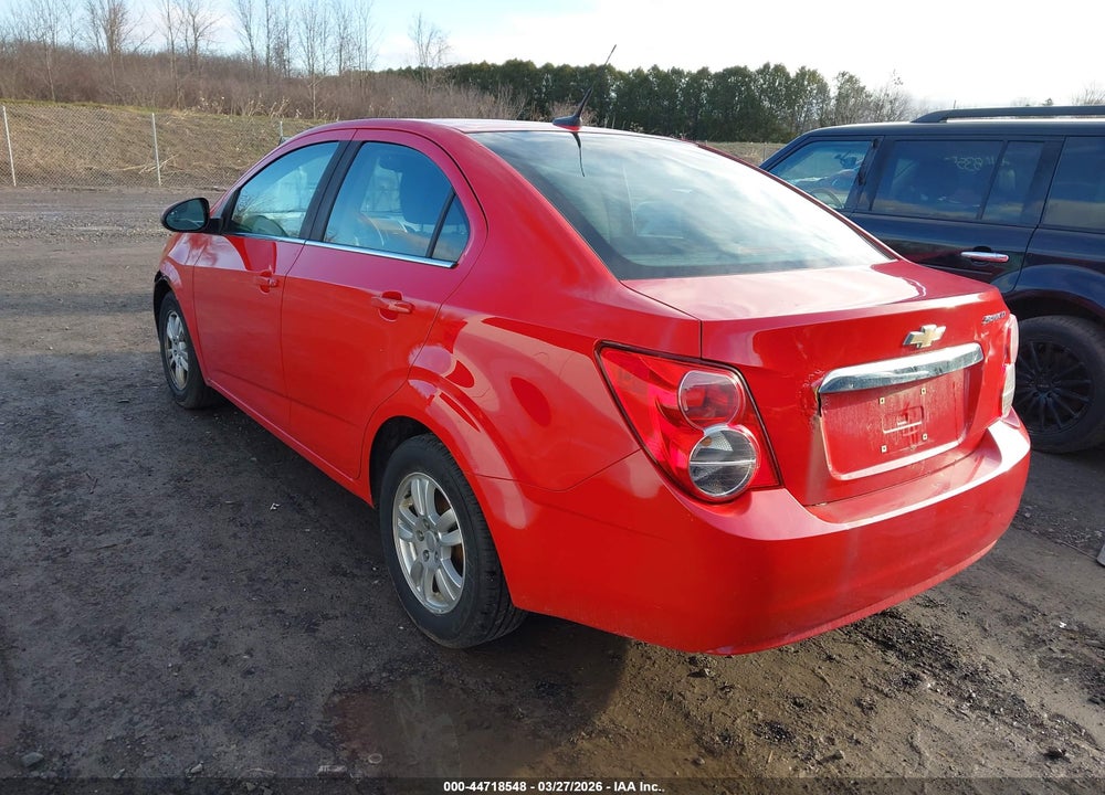 2013 CHEVROLET SONIC LT AUTO VIN: 1G1JC5SH2D4127058
