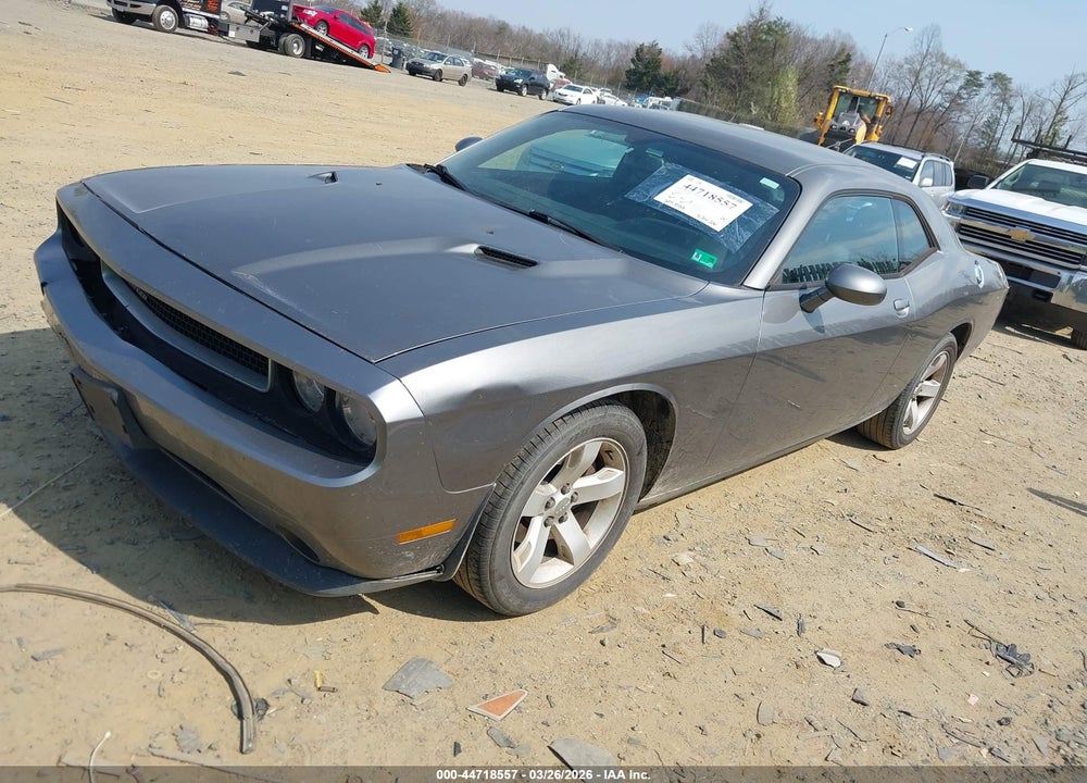 2012 DODGE CHALLENGER SXT VIN: 2C3CDYAG7CH259553