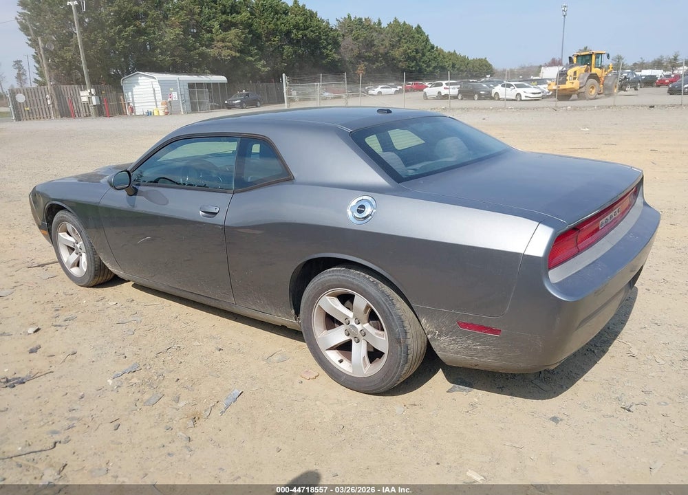 2012 DODGE CHALLENGER SXT VIN: 2C3CDYAG7CH259553