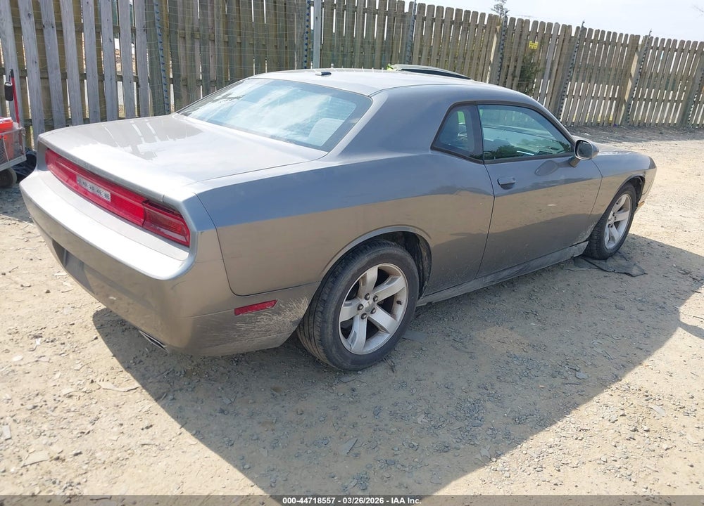 2012 DODGE CHALLENGER SXT VIN: 2C3CDYAG7CH259553