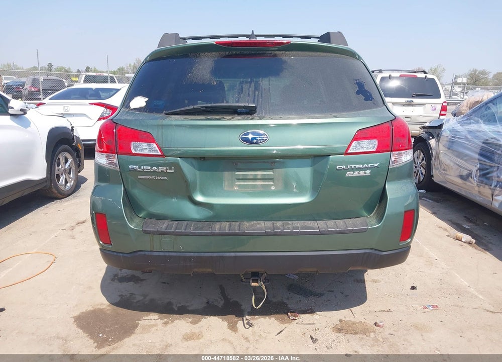 2011 SUBARU OUTBACK 2.5I LIMITED VIN: 4S4BRBKC9B3404199