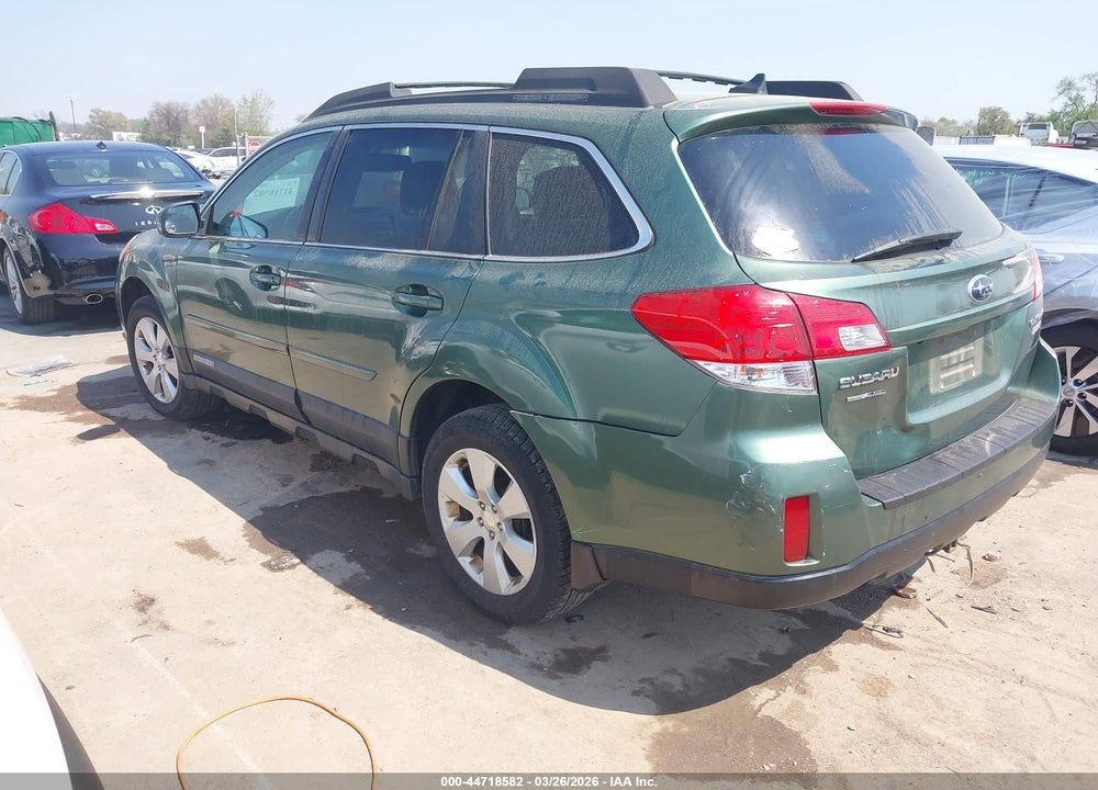 2011 SUBARU OUTBACK 2.5I LIMITED VIN: 4S4BRBKC9B3404199