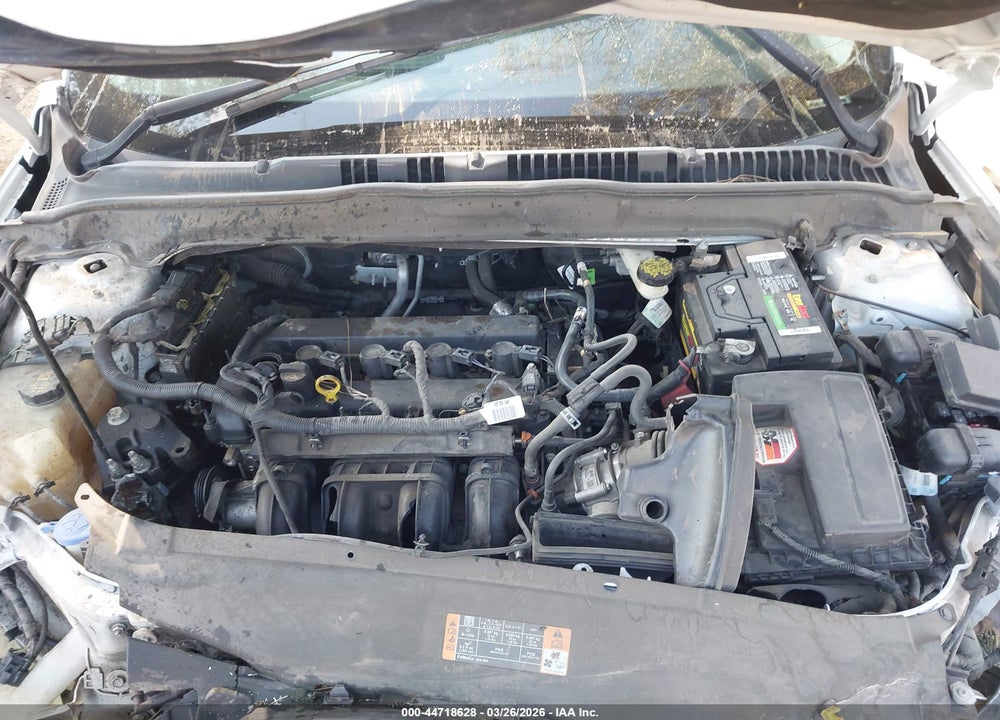 2016 FORD FUSION S VIN: 3FA6P0G77GR247475