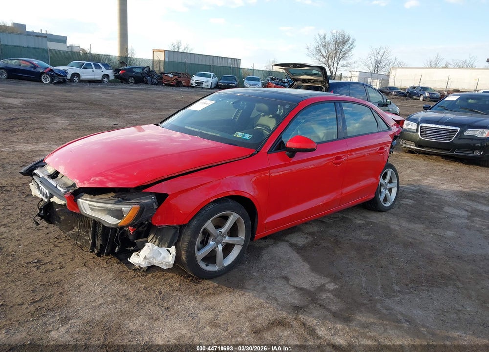 2016 AUDI A3 2.0T PREMIUM VIN: WAUB8GFF4G1016256