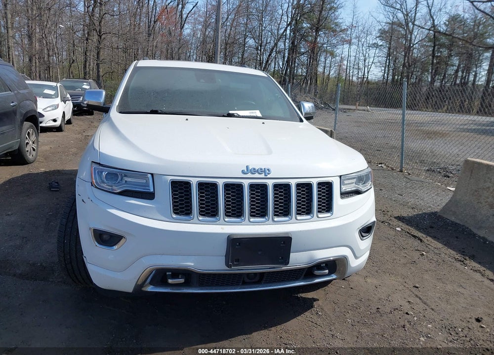2015 JEEP GRAND CHEROKEE OVERLAND VIN: 1C4RJFCG3FC613088