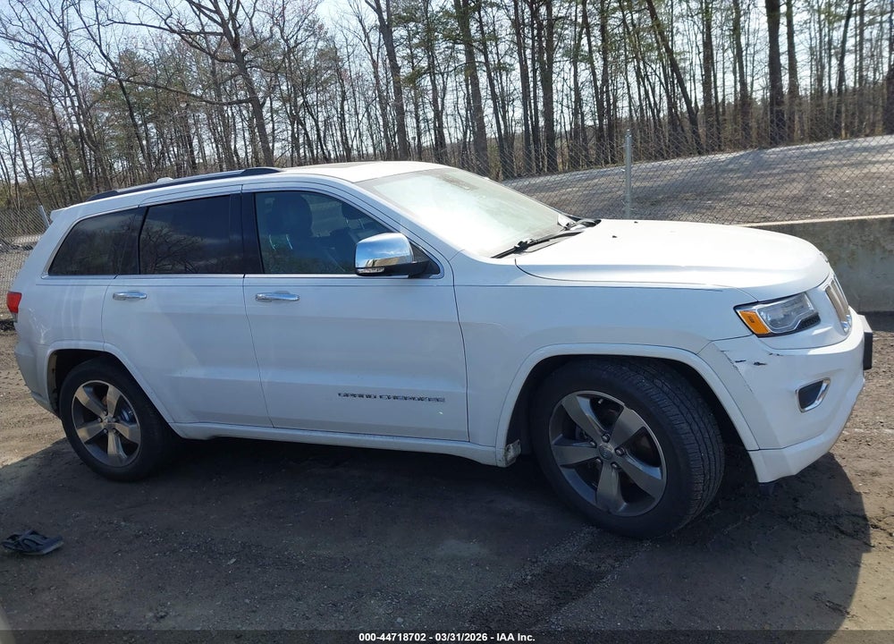 2015 JEEP GRAND CHEROKEE OVERLAND VIN: 1C4RJFCG3FC613088