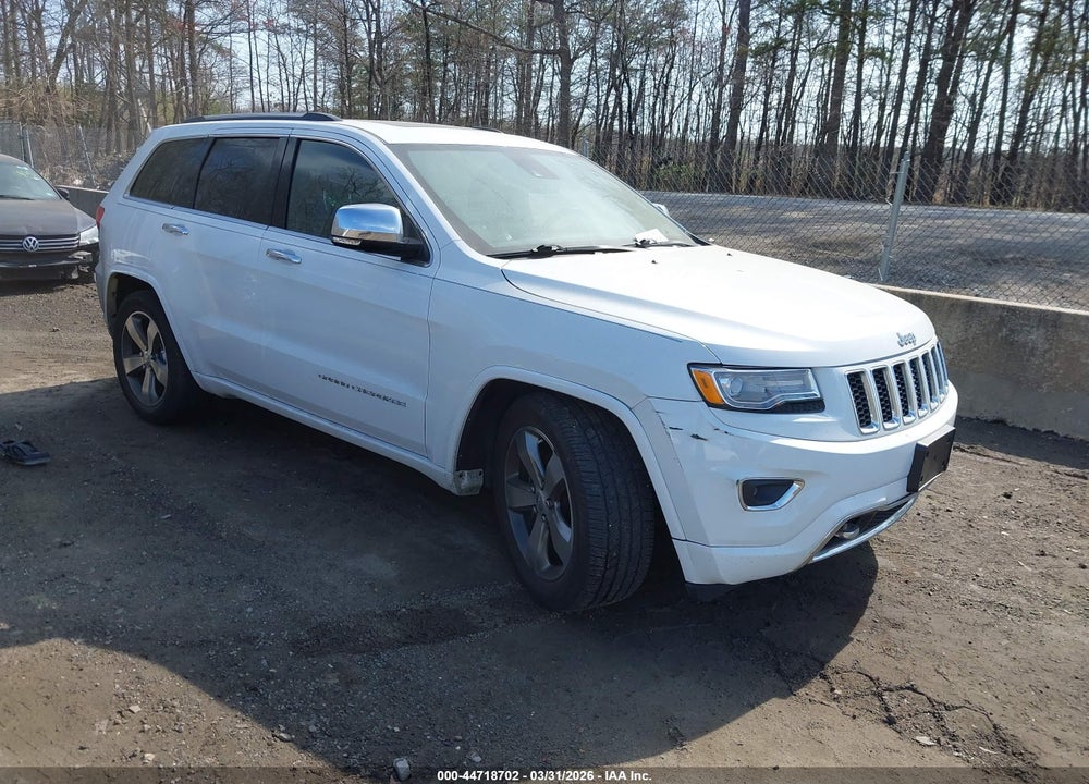 2015 JEEP GRAND CHEROKEE OVERLAND VIN: 1C4RJFCG3FC613088